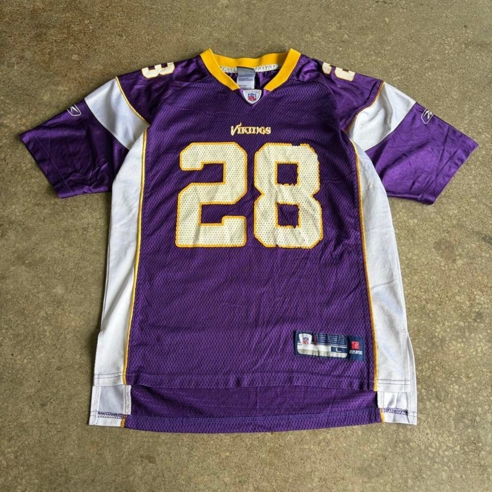 2000s nfl vikings adrian peterson football jersey